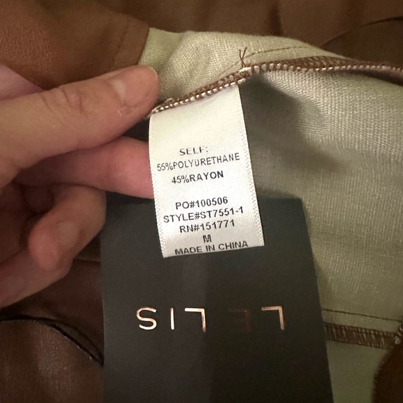 LAST DAYYY!!!! Brown Leatherette Tube Top 🚨 - Picture 8 of 10